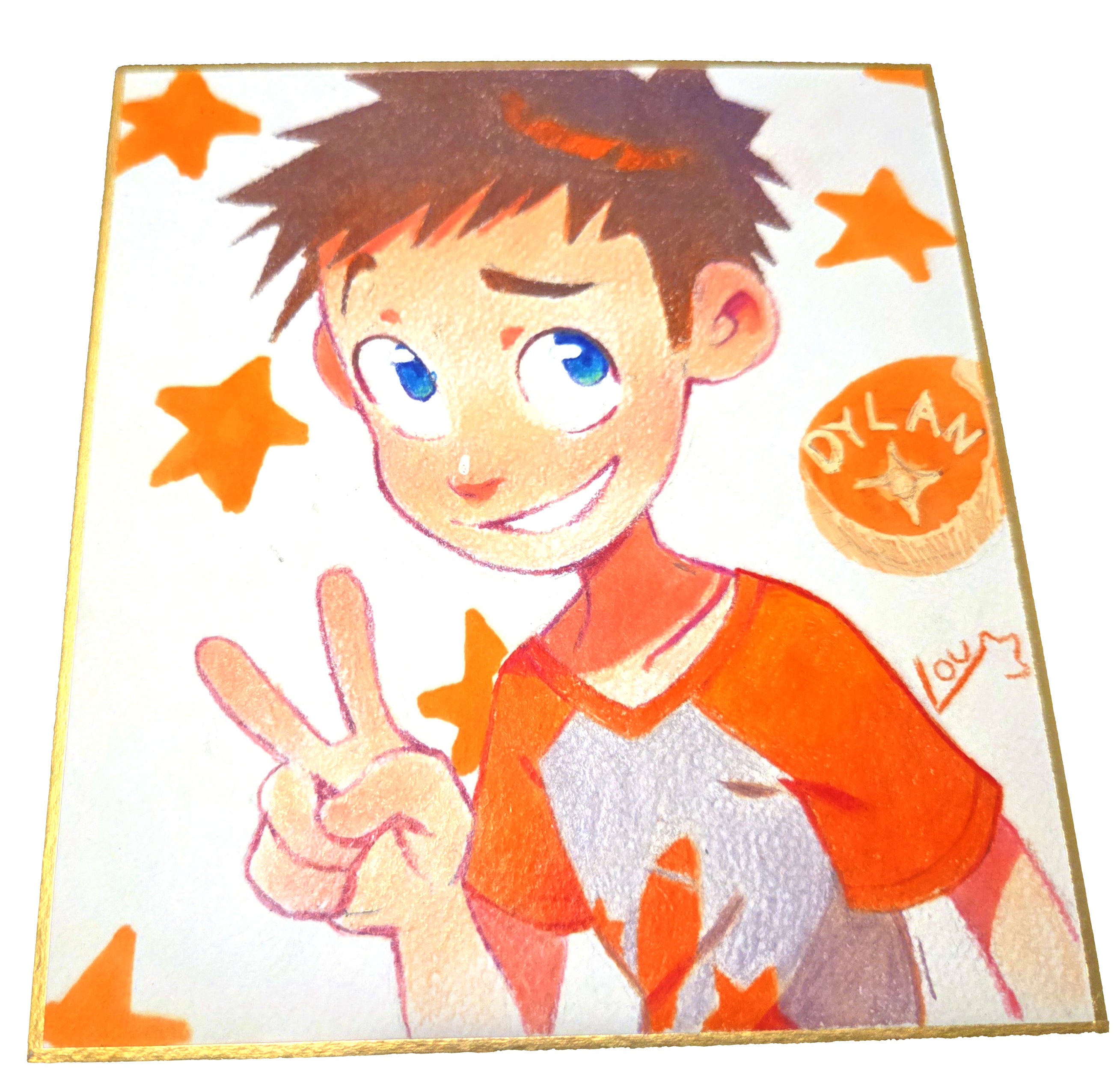 "The Pajama Boy" Art Board + Guest Coloring by Lou