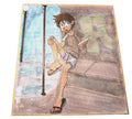 "Seth at the Bus-Stop" Art Board