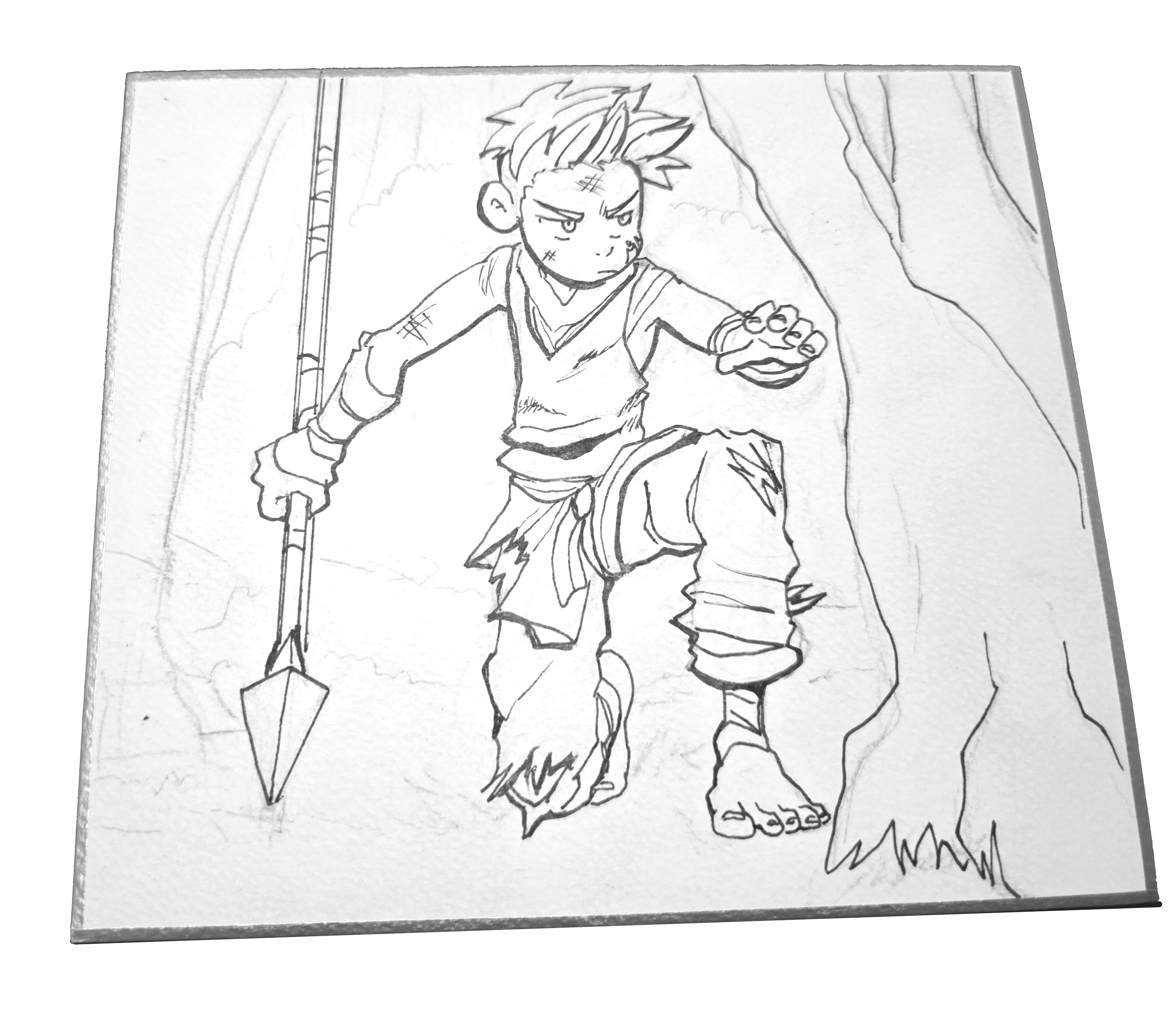 "The Hunt is On" Art Board