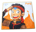 "Flameo Hotman!" Art Board