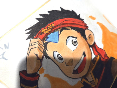"Flameo Hotman!" Art Board