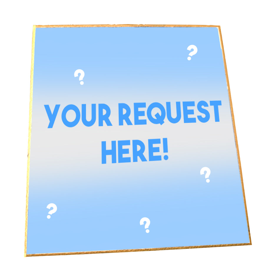 Custom Art Commission Art Board